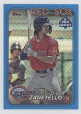 2024 Topps Pro Debut Blue Foil 123/150 Nazzan Zanetello #PD-174 0f72