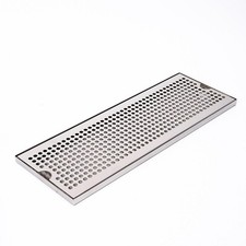 Beer Drip Tray for Beverage Dispenser Water Draining 45cmx17.5cm Rectangle Drip