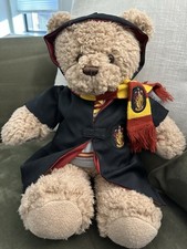 Build A Bear Gryffindore Harry Potter Wizarding World Bear Robe Shirt Scarf