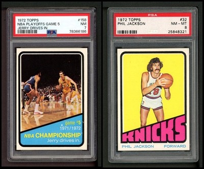 1972-73 Topps New York Knicks Team Set 7.5 - NM+ 6976365