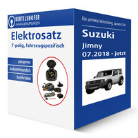 Elektrosatz 7-Pol. Spezifisch FüR Suzuki Jimny Ii Typ A6G 07.2018-Jetzt Neu Top