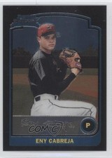 2003 Bowman Chrome Wandy Rodriguez (Eny Cabreja on Card) #190 Rookie RC 0j0. rookie card picture