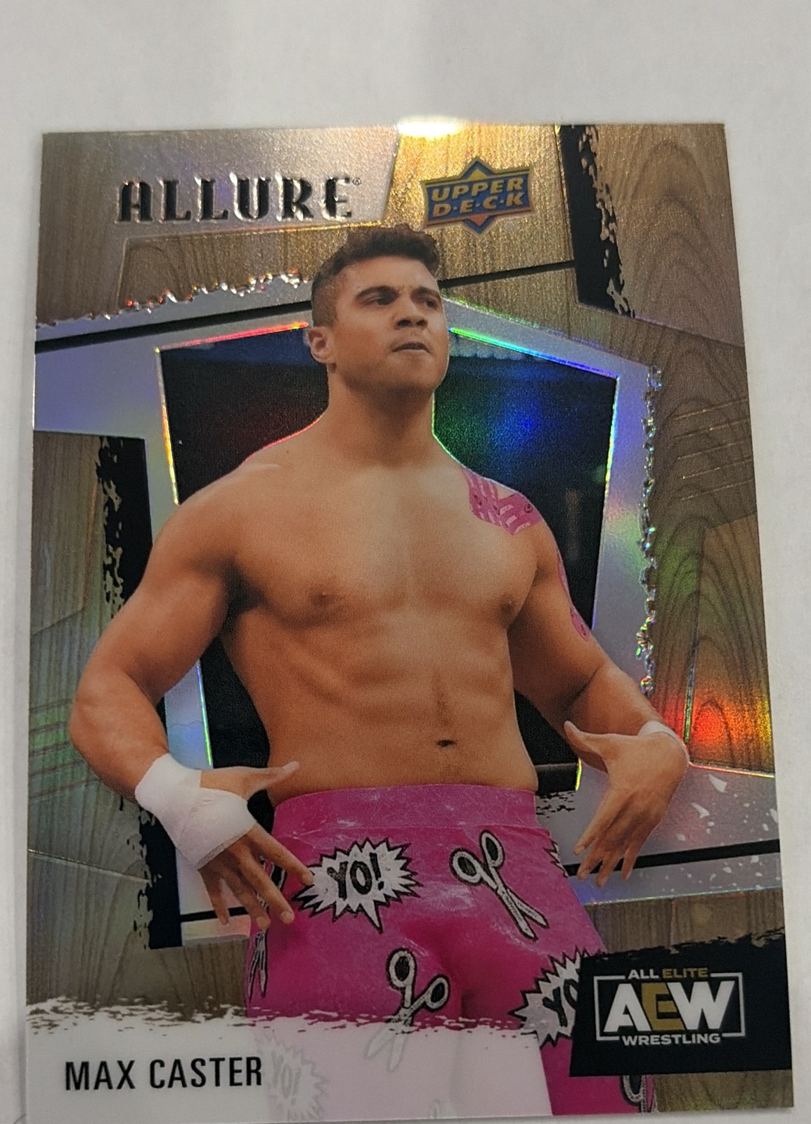 2022 Upper Deck Allure AEW - Max Caster #84 Table