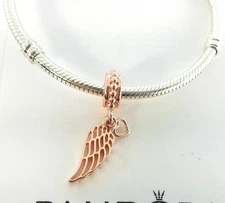 Authentic PANDORA Rose Gold Plated Love And Guidance 781389 Charm