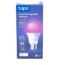 Tapo TP-Link 1100 Lumens Smart Light Bulb RGBW, Matter-Certified, Voice Control