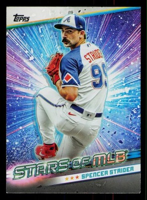 2024 Topps Stars of Mlb #SMLB-32 Spencer Strider Atlanta Braves