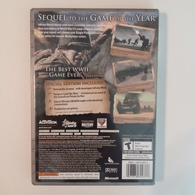 Call of Duty 2 Special Edition Platinum Hits Xbox 360 Bonus DVD CIB w/Manual