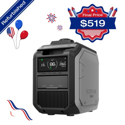 #ad EcoFlow 2000W Smart Dual Fuel LPG丨Gas Generator Powered for Emergencies Outdoor $648.75