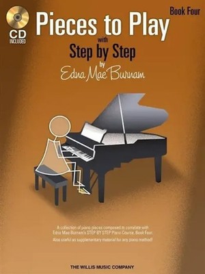 Pieces to Play - Book 4 with CD | Edna Mae Burnam | Englisch | Taschenbuch