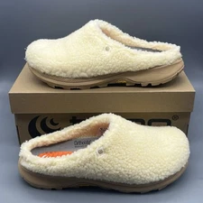 TOPO ATHLETIC REVIVE Women’s 8.5 RECOVERY Slides Slippers Shoes Cream TRIED ON