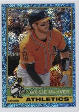 2025 Topps Heritage High Number Chrome Light Blue Sparkle Willie MacIver 2g8