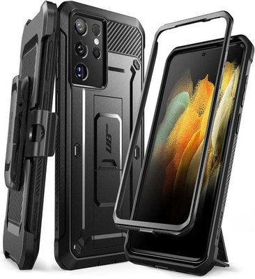 For Galaxy S21 Ultra Case, SUPCASE Rugged Holster Cover Ultimate Drop Protection