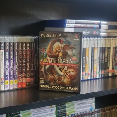 USED PS2 SIMPLE2000 Series Vol.99 THE primitive man Ntsc J Japan Import Complete