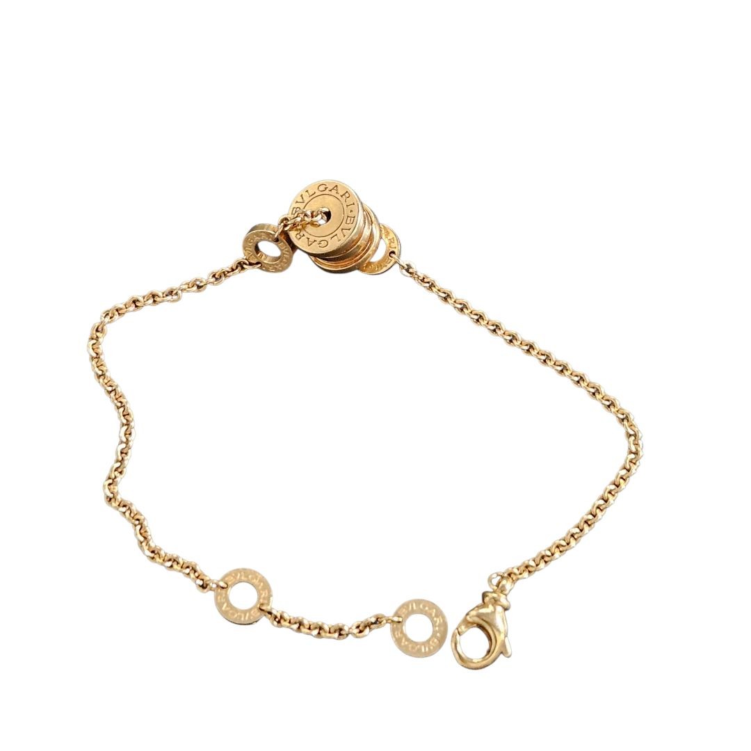 Bvlgari 18K Yellow Gold B.Zero1 Bracelet 7.2g Authentic Luxury Jewelry