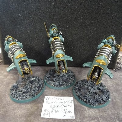 LEGION SKY-HUNTER SQUADRON - Sons of Horus - GUT BEMALTE Miniatur Epen A40#M