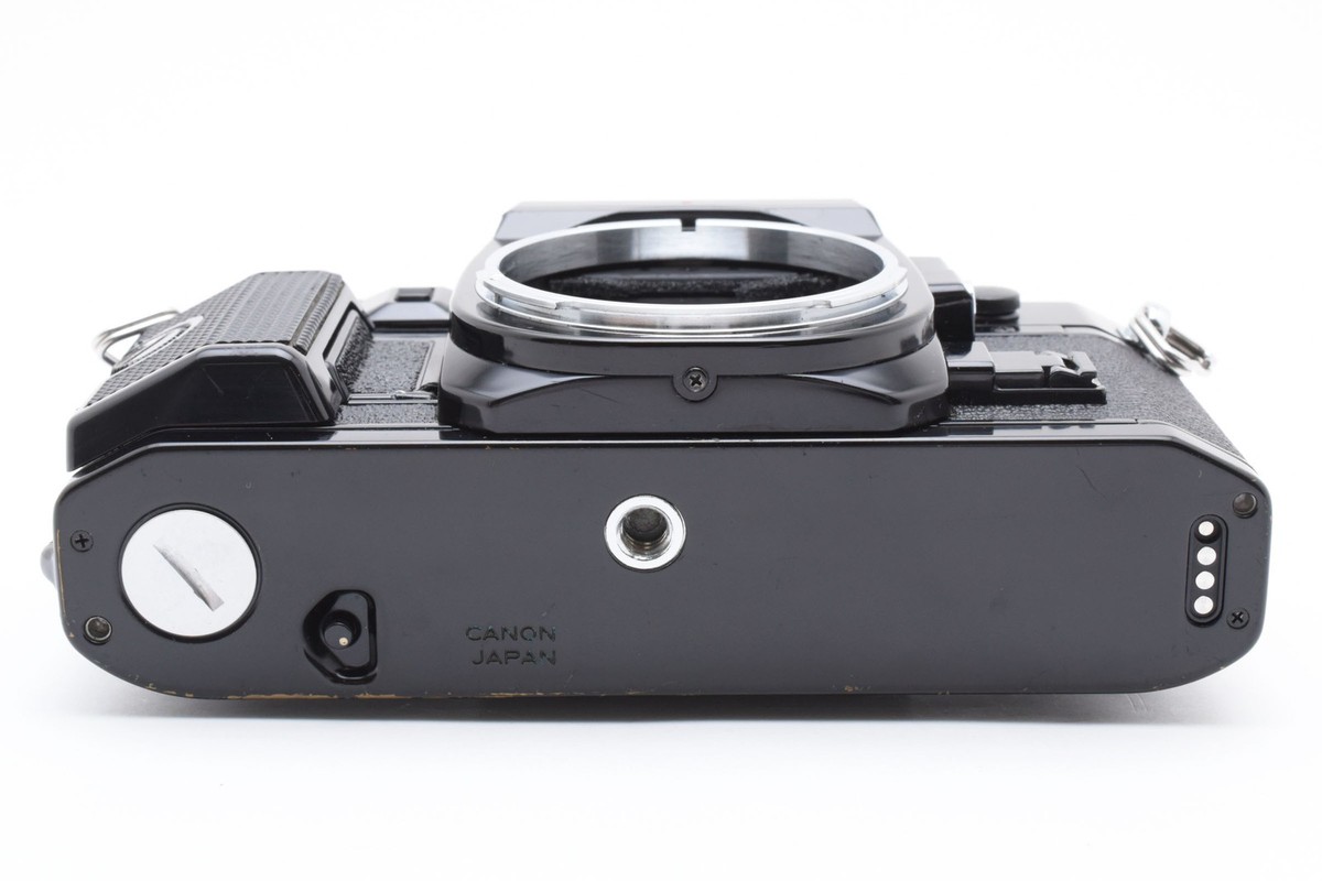 Near MINT+] Canon A-1 A1 35mm SLR Film Camera Black Body