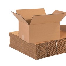 Shipping Boxes Medium 16"L x 12"W x 8"H 25-Pack - Corrugated Cardboard Box fo...