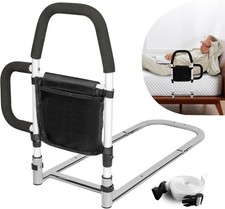 Bed Rails for Elderly Adults Safety with Storage Pocket