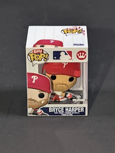 Bryce Harper Funko Mini Bitty Pop From 2026 Topps Series 1 Super Box Phillies