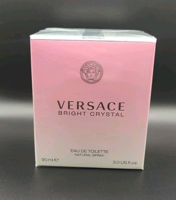 Versace Bright Crystal EDT Eau De Toilette Spray Natural Spray 3.0 fl oz/90 ml