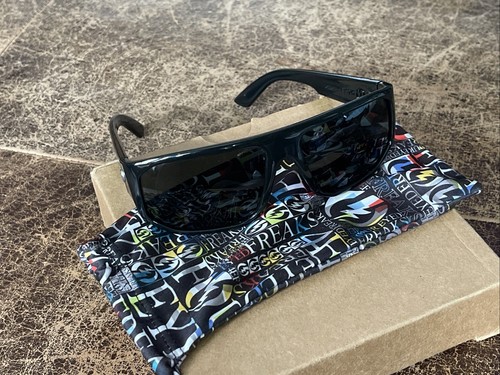 Electric BPM Polarized Sunglasses Four Eyed Freaks Bag Black