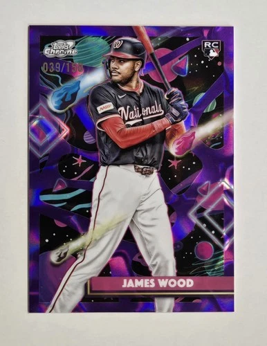 James Wood 2025 Topps James Wood #1 Refractor