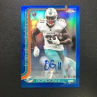 2025 Topps Chrome Ollie Gordon II Blue Refractor (RAW)