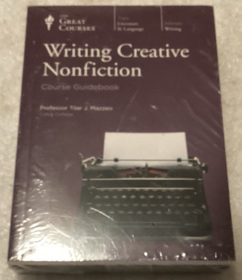 Great Courses: WRITING CREATIVE NONFICTION/MAZZEO/12 CDS + GUIDE/NEW-TORN SHRINK