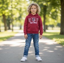 H M Kids/Boys Lined Jeans/Denim, Size: 9-10Y, Blue Denim with Gray Liner - USED