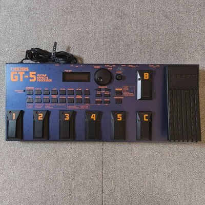 ギター BOSS GT-5 Guitar EFFECTS Boss GT-5 Guitar Effects Processor (STG Dec 96)
