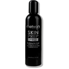 Mehron Makeup Skin Prep Pro, Mattifying Anti Shine 4 Fl Oz Pack of 1 , Clear