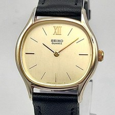 SEIKO 2320-6640 Quartz Gold Watch Wrist 16 cm Japan