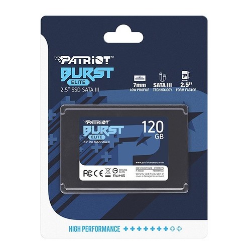 814914027738 SSD drive 120GB Burst Elite 450/320MB/s SATA III 2.5 Patriot - Picture 3 of 4