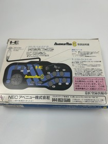 PC Engine Controller AVENUE PAD 6 NAPD-1002 Control Pad Tested PCE w/box