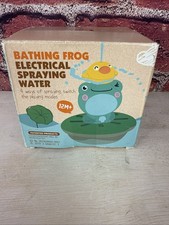 Baby Bath Toys Electric Spray Water Floating Frog Sprinkler Shower Game Kid Toys