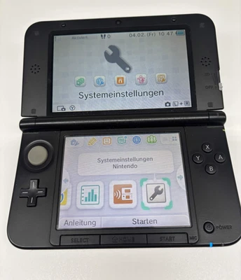 Nintendo 3DS XL - Schwarz - Konsole - Handheld - #27 - Bild 1 von 4
