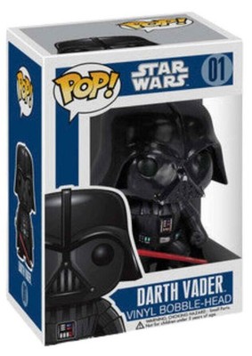 Funko POP! Star Wars #01 Darth Vader (Blue Box, Large Font