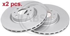 X2 PCS FRONT BRAKE DISC ROTOS X2 PCS SET 16061 A.B.S. I
