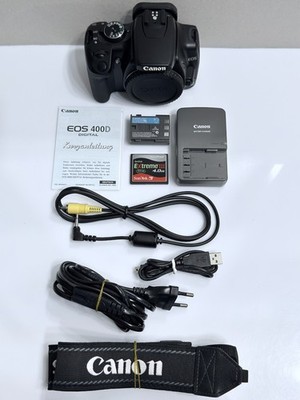 Digitalkamera Canon EOS 400D / 10.1MP /  Schwarz / nur Body