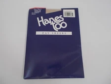 NEW HANES TOO Day Sheer Control Top Sandalfoot TRAVEL BUFF Hosiery Pantyhose EF