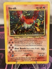Pokémon TCG Neo Revelation Ho-Oh 7/64 Double Holo Error Insane Rare Card WOTC on eBay