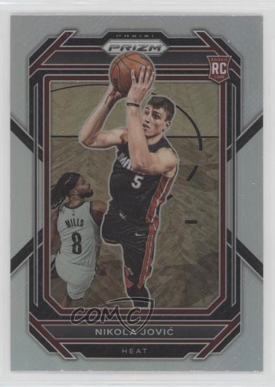 2022-23 Panini Prizm Silver Prizm Nikola Jovic #236 Rookie RC 1gs7