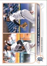 2022 Topps Update #US162 Elvin Rodriguez RC Angel De Jesus RC - BB