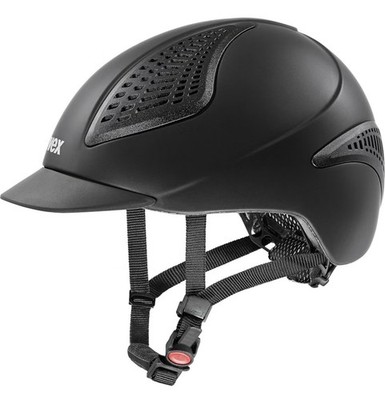 Uvex Exxential III Equestrian Riding Helmet Black Matt Size S-M (55-57 cm) NIB