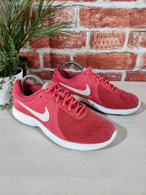 Damen Nike Revolution 4 Koralle Rosa Schnürschuhe Sneaker Schuhe UK 6,5 EU 40,5 US 9