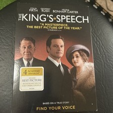 The King's Speech DVD New Sealed With Slipcover