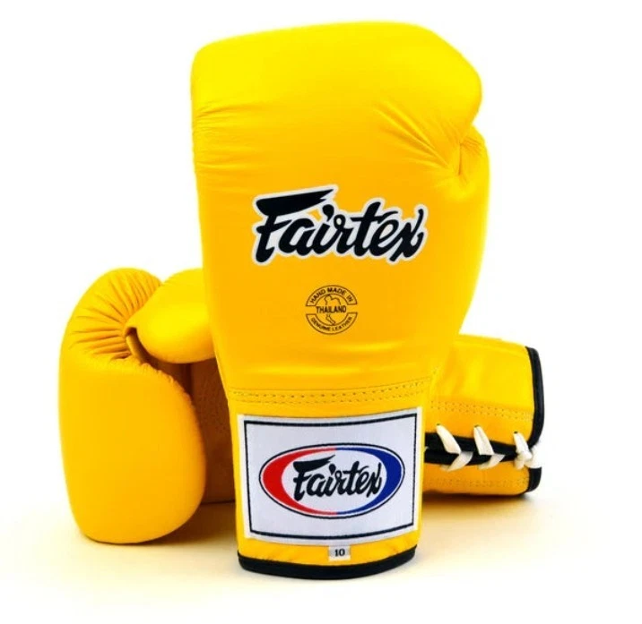 Fairtex Yellow 16 oz. Weight Boxing Gloves for sale | eBay