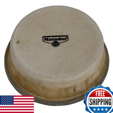 Cabeza de bongo matador de percusión latina M263A - cuero crudo de 7-1/4 pulgadas