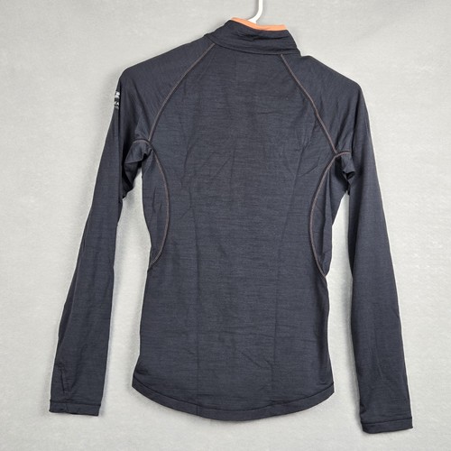 Icebreaker Merino 200 1/4 Zip Damen Small Wolle Langarm Pullover Base Layer - Bild 2 von 6