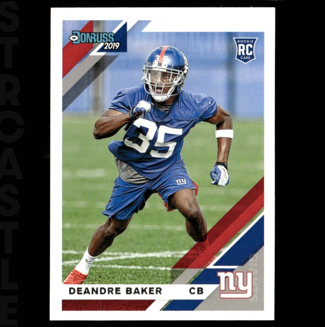 Deandre Baker 2019 Panini Donruss Rookies #264 New York Giants 🏈 Football (RC)